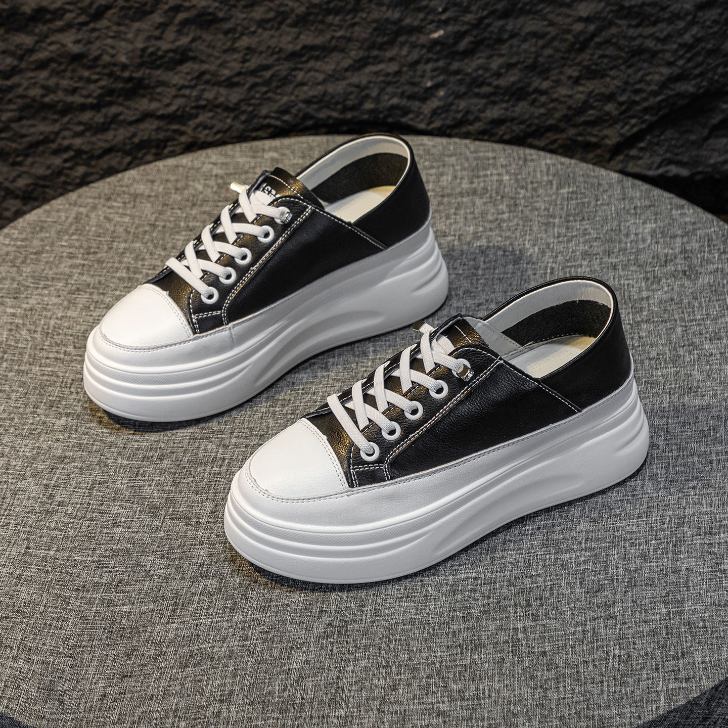 厚底小白鞋女2025新款春季真皮透气两穿女鞋一脚蹬轻便百搭休闲鞋,淘宝优惠券,粉丝福利购,淘宝优惠卷