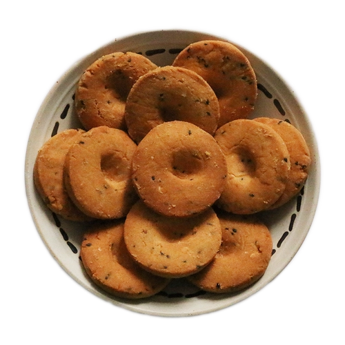 Произведено Ashi | Возвращение в Yam Almond Peach Crispy традиционные ручной работы, чтобы сделать старое модное печенье 15 штук/коробки