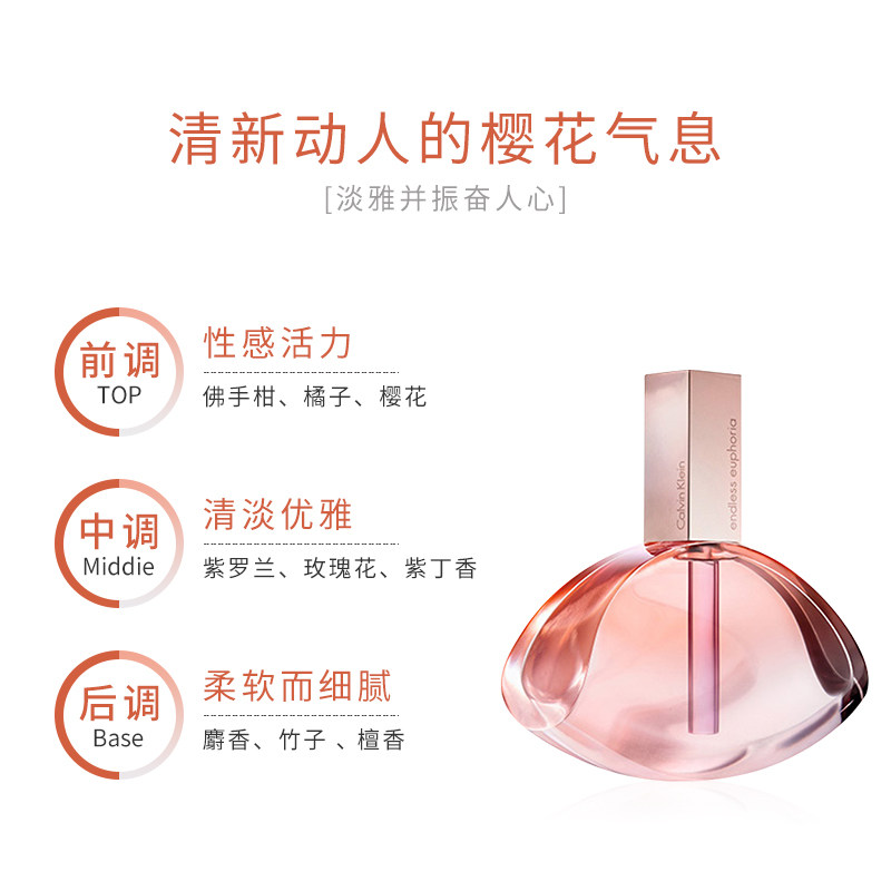 calvin klein edp 40/ 75ml 贝库化妆品香水
