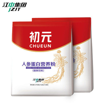 江中初元高蛋白营养粉中老年人参 潮氏食品大豆分离蛋白/混合蛋白