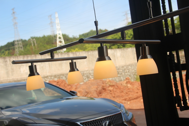 出口德国的极简风格LED餐厅吊灯，6头，3000K色温，2520流明亮度 - 图0