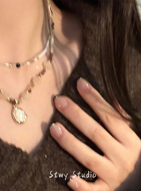 秋冬美拉德新中式项链