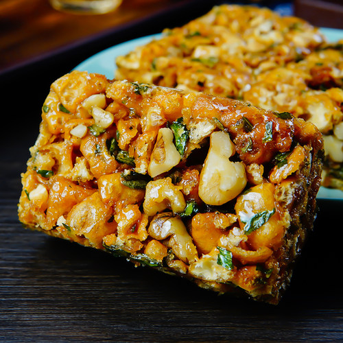 老香斋沙琪玛一口香蛋黄酥上海特产老字号手工葱香味糕点零食点心 - 图1