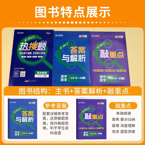 2026新王后雄热搜题高中必修二三一语文数学英语物理化学生物政治历史地理人教版选择性必修高一二上下册同步练习册中学教材 - 图1