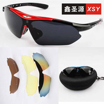 Riding Glasses Outdoor Sports Suit Bike Sunglasses 5 Pieces 0089 Men Sunglasses Vr Myopia box