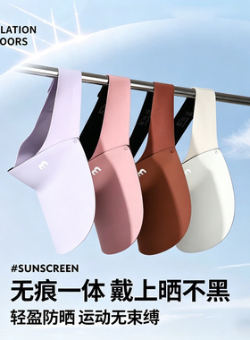 儿童夏季防晒空顶鸭舌帽网球帽
