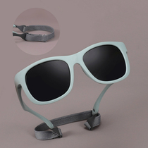 0-3 0-3-year-old 2022 baby sunglasses outdoor silicone frame children sunglasses summer outdoor sunglasses S8306