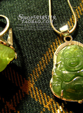 双生彼岸 925纯银饰品 纯银吊坠戒指  翡翠佛项坠