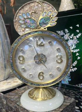 家用客厅摆件黄铜简约现代