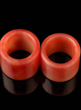 天然满血料骆驼骨扳指男射箭骨头