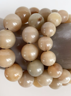 男女白水牛角民族风手串