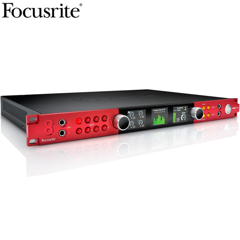 福克斯特 Focusrite Red 8Pre 音频接口 Dante IO - 图1