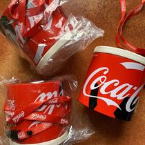 Coca-Cola Collections Coca Cola fans help with the drum FIFA World Cup memorabilia