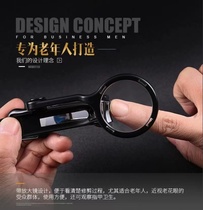 Splash-proof nail clippers with magnifying glass nail scissors for old age with large number of nail clippers B3016