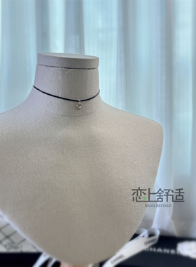 黑色银色转珠choker简约百搭项圈