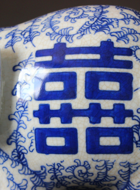 陶瓷大象新婚电视柜软装工艺品