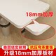 Wall-mounted folding table without punching holes for household small table on the wall