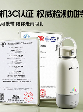 便携旅行电热水杯冲奶恒温壶