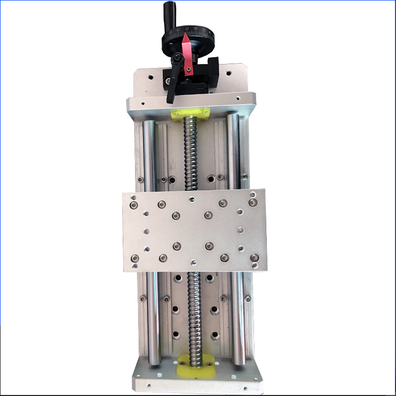 手摇滑台滚珠丝杆模组高精度数控丝杆滑台模组直线导轨十字滑台 - 图3