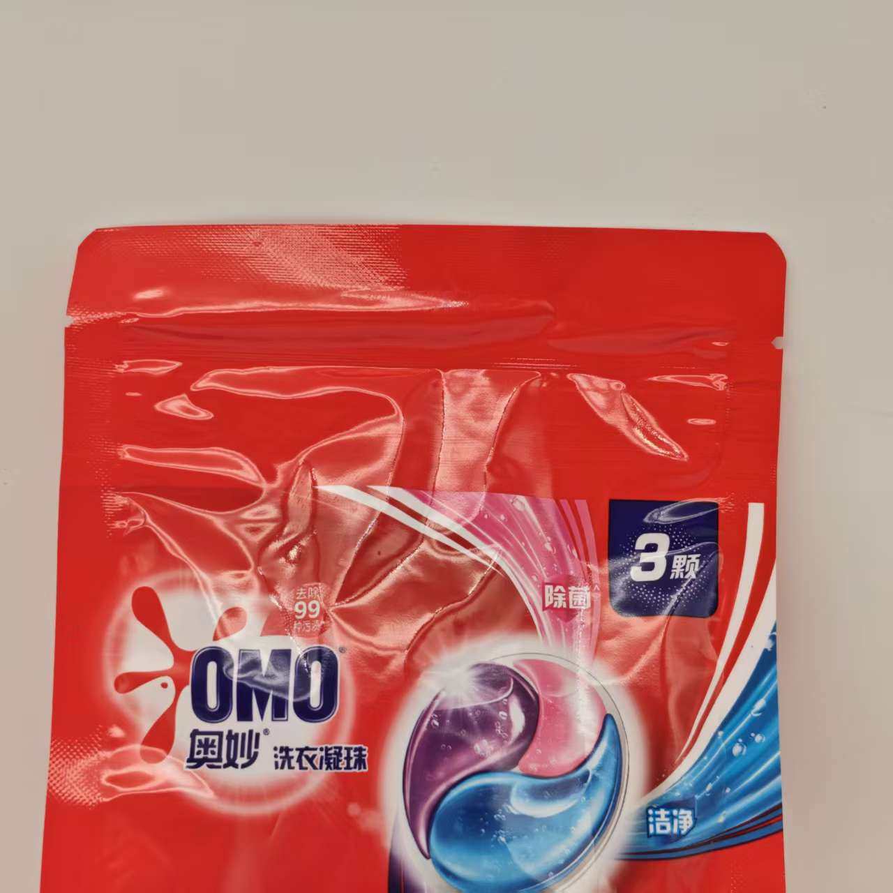 奥妙洗衣凝珠3颗共31.5g酵素清新怡神薰衣草香洗衣液柔软小样护色,淘宝优惠券,粉丝福利购,淘宝优惠卷