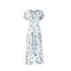 Mùa hè trung niên của bà ngoại cotton lụa ngắn tay phù hợp với kích thước lớn cotton lụa phục vụ tại nhà quần cotton nhân tạo - Phụ nữ cao cấp áo kiểu tuổi 60 Phụ nữ cao cấp