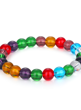 琉璃彩色珠子日韩小众风