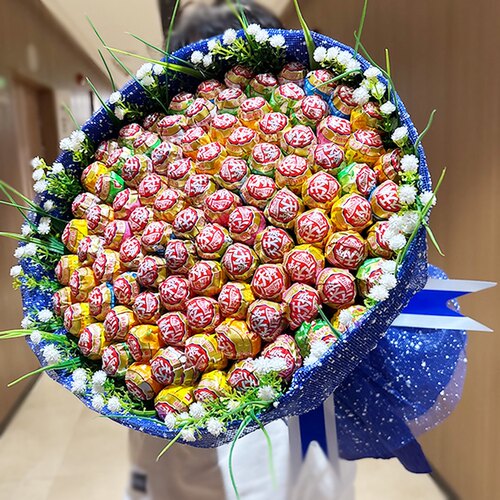 99颗雅客天天棒棒棒糖花束送女友生日创意礼物网红糖果花束情人节 - 图2
