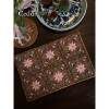 Hand embroidered Tang tea banquet table mats Chinese style high-end high-end tea sets dry tea mats