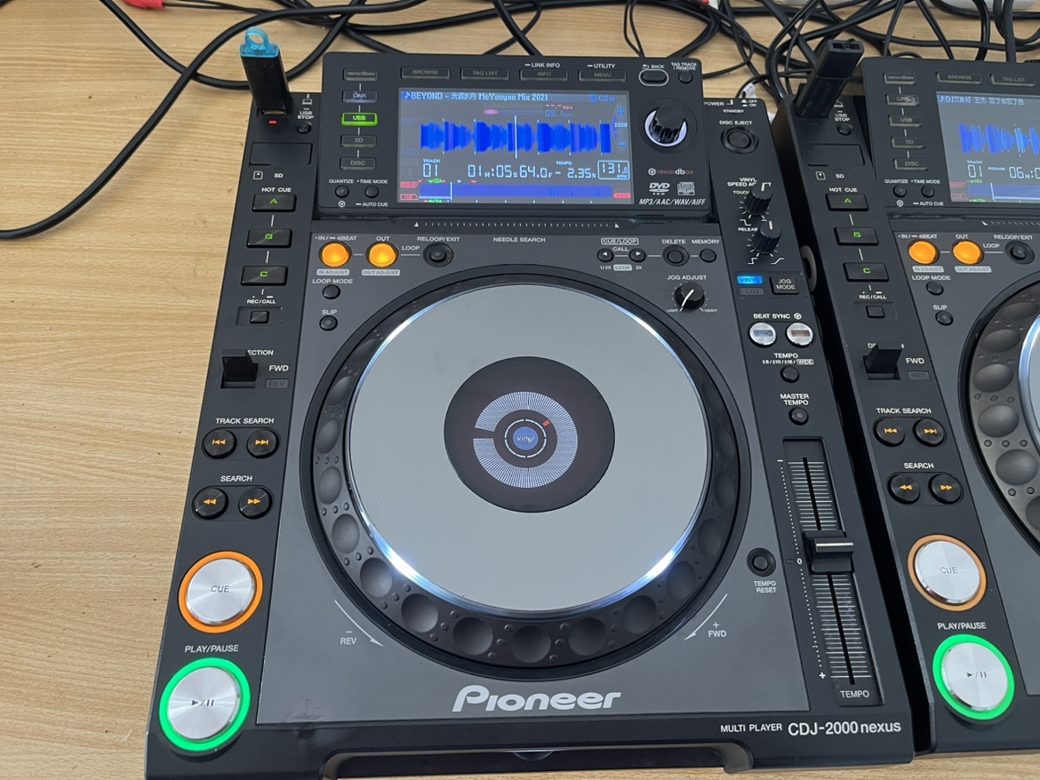 pioneer 先锋2000二代打碟机 CDJ2000nexus 2台 正常使用 实物 - 图1