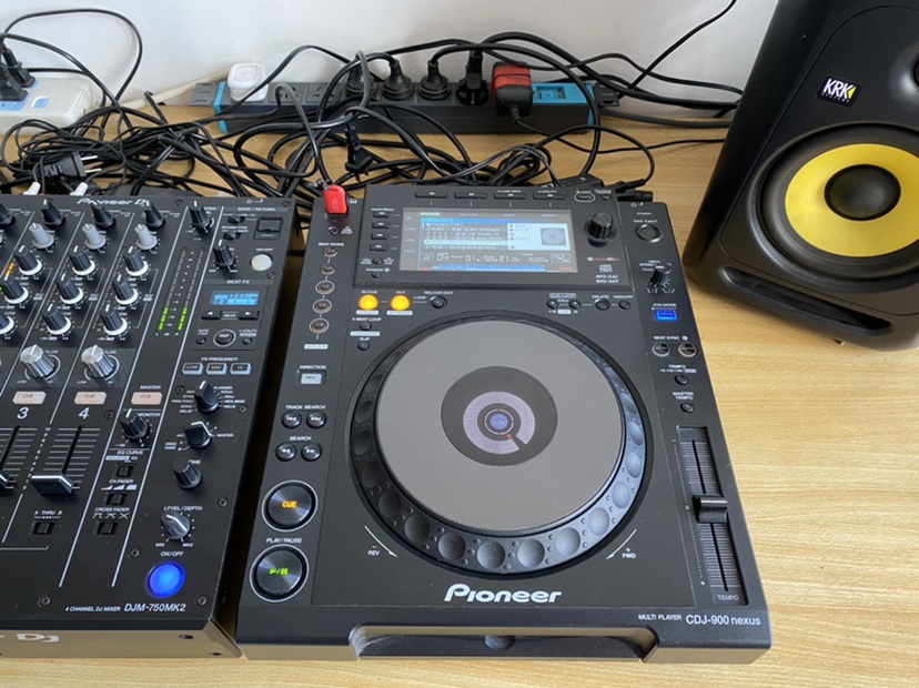 pioneer 先锋900nexus打碟机搭配DJM750MK2混音台套装 功能正常 - 图0