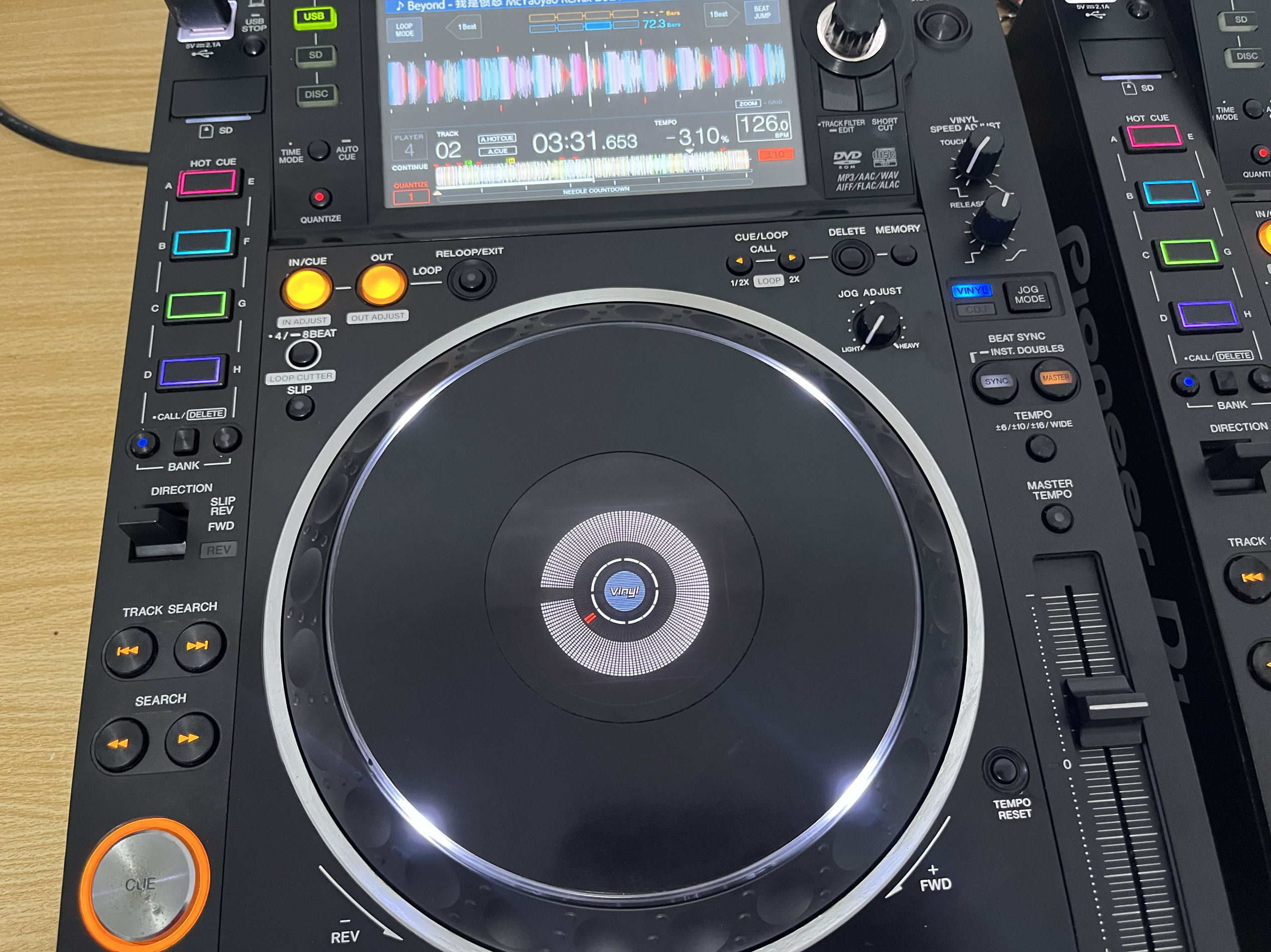 pioneer  先锋2000三代打碟机一对 2台 正常使用 CDJ2000NXS2 - 图2