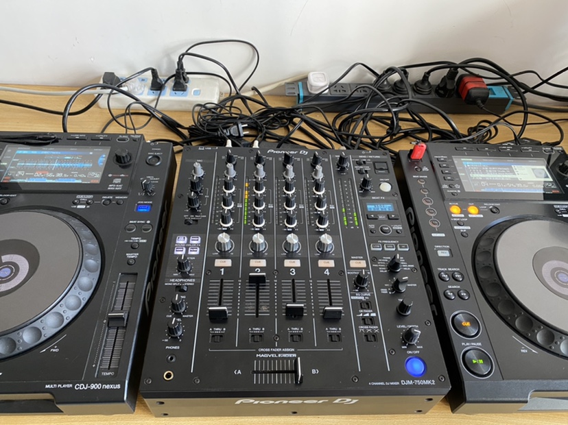 pioneer 先锋900nexus打碟机搭配DJM750MK2混音台套装 功能正常 - 图2