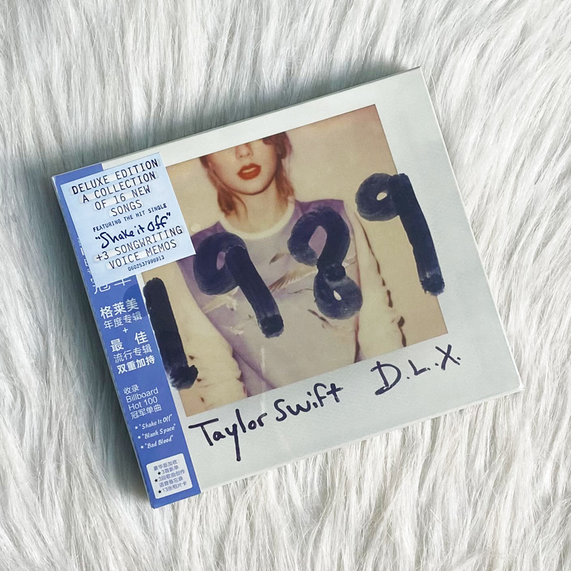 正版 霉霉 Taylor Swift 泰勒斯威夫特专辑 evermore 1989 CD周边 - 图2