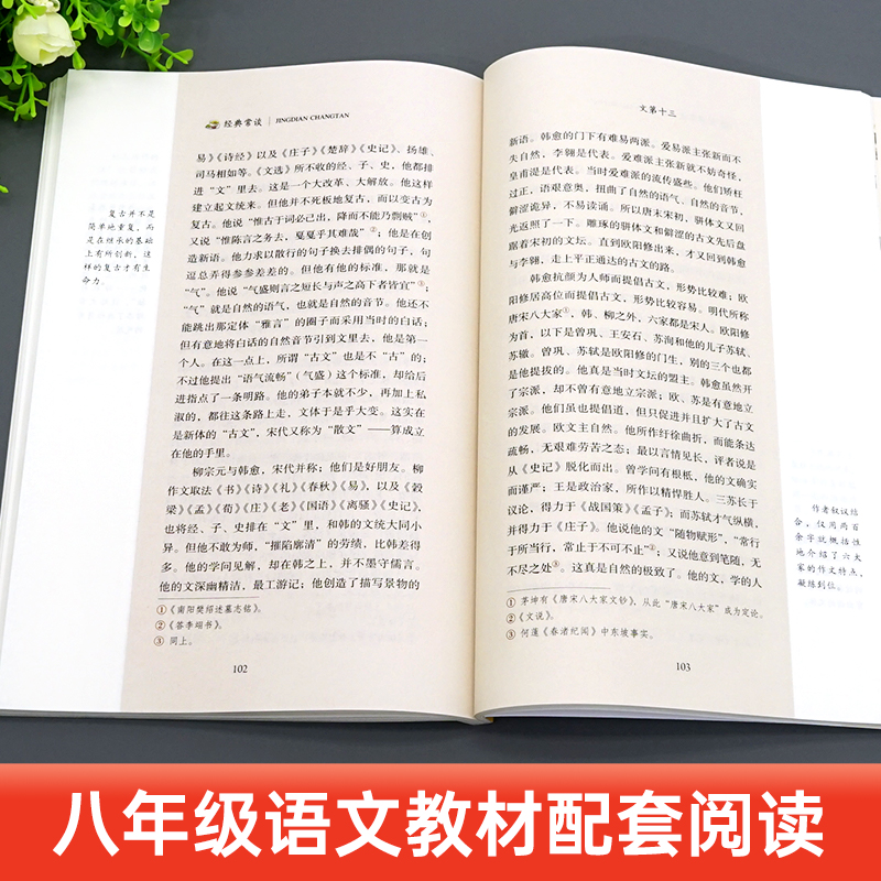 经典常谈朱自清原著完整版八年级下册课外书必读正版文学名著初中8下初二语文阅读推荐精典金典长谈常读人教版原版人民教育出版社-图1