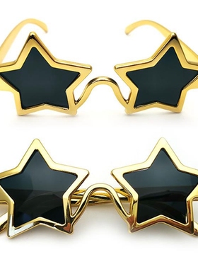 太阳镜五角星二次元通用