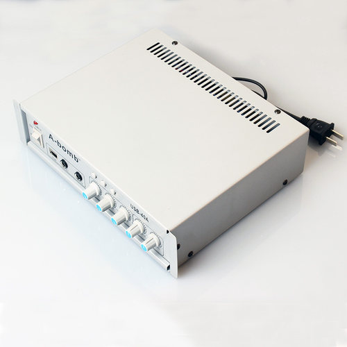 邦姆USB40A超市门店U盘蓝牙播放 定压广播喇叭家用50W/40W小功放 - 图0