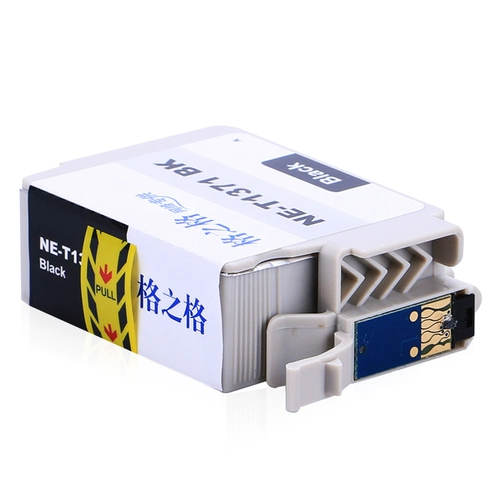 格之格 Чернильная коробка T1371 подходит для Epson K100 K100 K105 K205 137 Чернил -картридж K305 Крупная чернильная картридж T137 137 чернила коробка