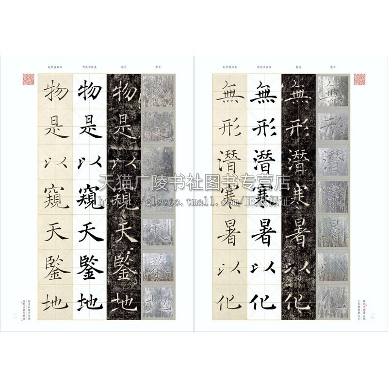 褚遂良 雁塔圣教序 原石拓片 程志宏临本赵世骏临本 中国具代表性书法作品 书法字帖碑帖 视频全覆盖讲解示范四色彩印 河南美术