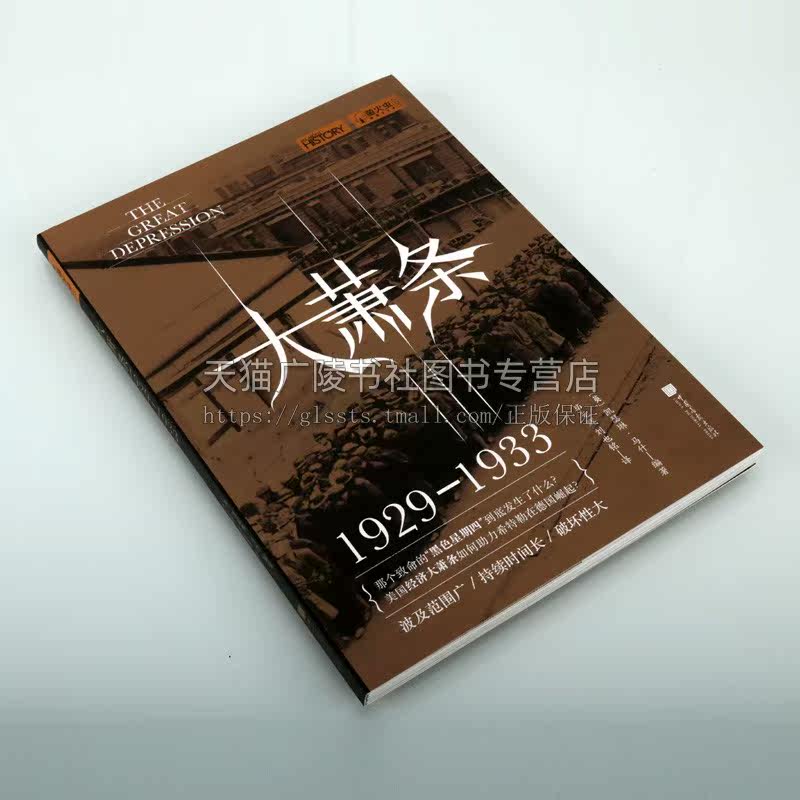 大萧条 萤火虫历史丛书系列 【英】凯瑟琳·马什 编著 毕元辉 200多幅珍贵历史图片揭秘美国经济崩溃的前因后果 中国画报出版社
