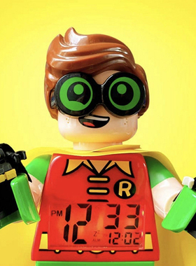 现货乐高lego超级英雄罗宾闹表