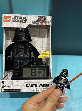 lego星球大战黑武士腕表人仔闹钟
