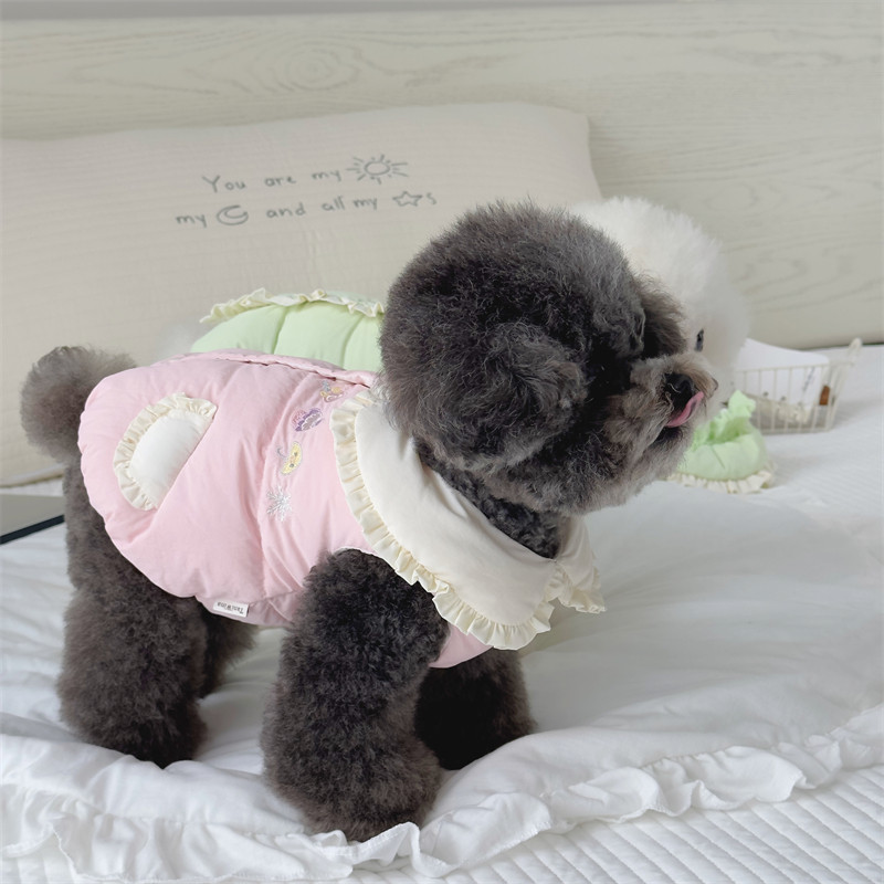狗狗羽绒服马甲小型犬四脚包肚冬季保暖小狗约克夏比熊宠物衣服,淘宝优惠券,粉丝福利购,淘宝优惠卷