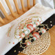 Embroidered canvas bag new Chinese style book carrying ancient style women's new style