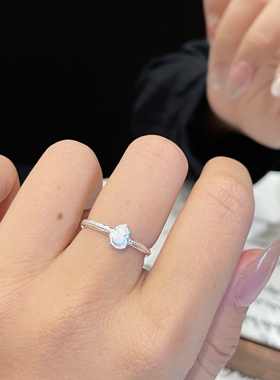 足银999纯银幻彩葫芦戒指女