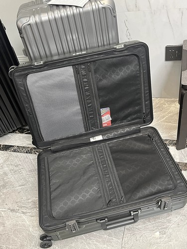 外贸hinomoto万向轮铝框行李箱海关锁密码旅行箱子登机箱潮流箱包 - 图3