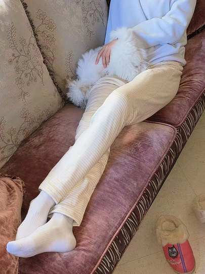 蝉昭女款中医推荐新疆长绒棉排湿寒养生保暖东北传统手工家居棉裤