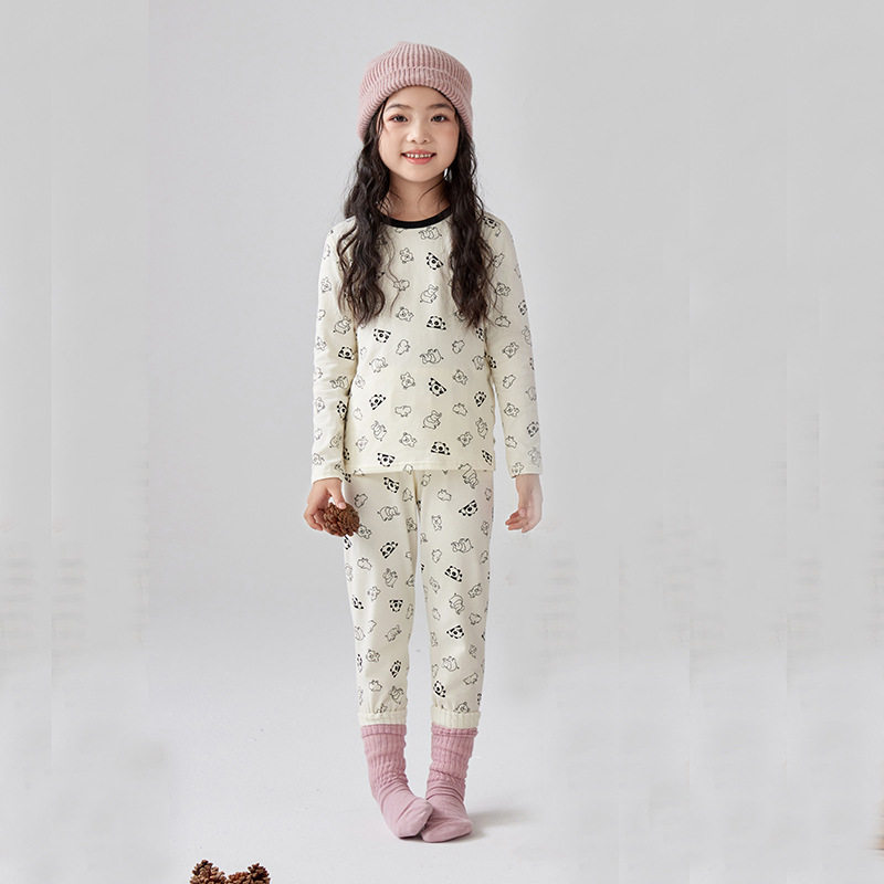 蝉昭-新疆棉系列A类棉儿童亲子男女内衣套装纯棉亲肤弹力打底秋衣,淘宝优惠券,粉丝福利购,淘宝优惠卷