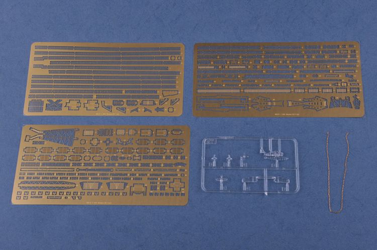 HobbyBoss小号手模型 1/350美国海军巡洋舰CB-1阿拉斯加 86513-图3