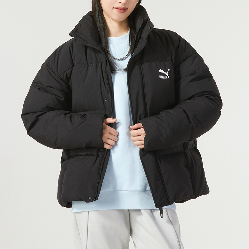 正品PUMA/彪马男女同款冬羽绒服休闲运动外套保暖防风夹克 623600 - 图3