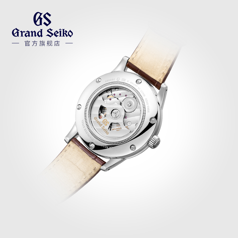 【奶油面】GrandSeiko冠蓝狮大精工gs机械正装皮带男表SBGR261G